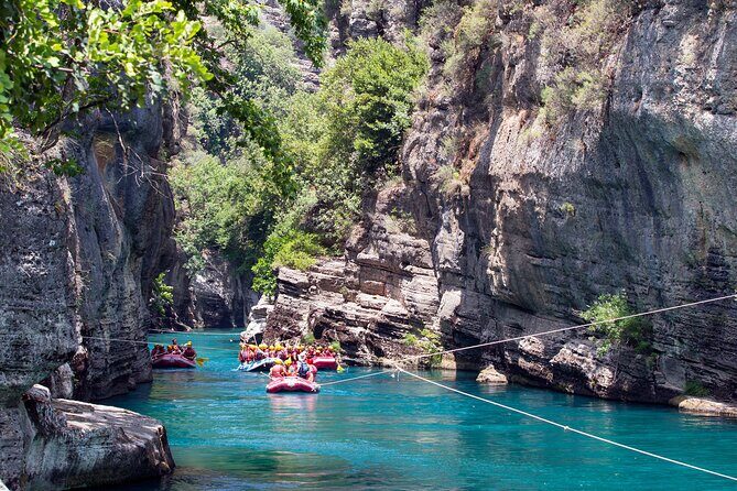 Family Rafting Trip at Köprülü Canyon Incl. Lunch from Alanya - How the Day Unfolds