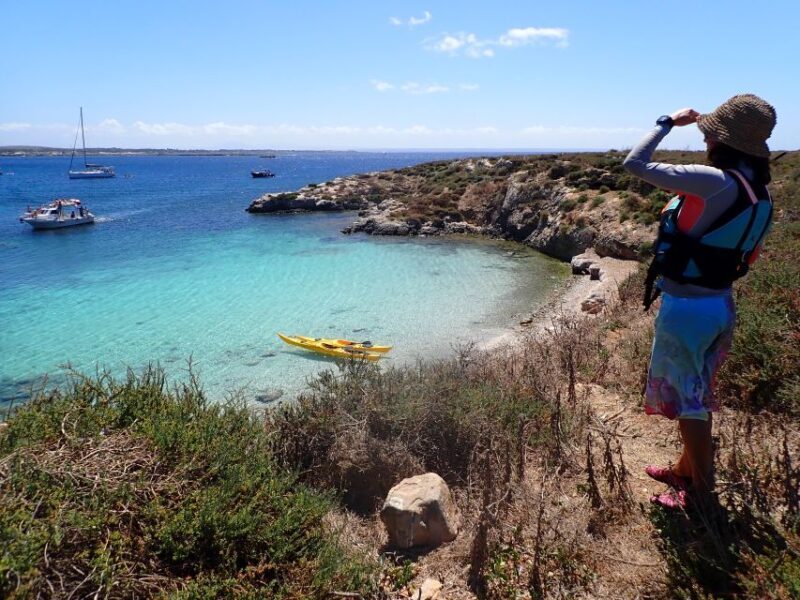 Favignana: kayak excursion, snorkelling and adventure - Key Points