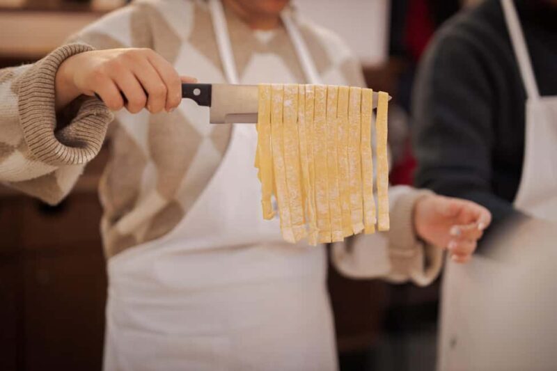 Fettuccine Pasta Cooking Class in Rome City Center - The Meal & Views