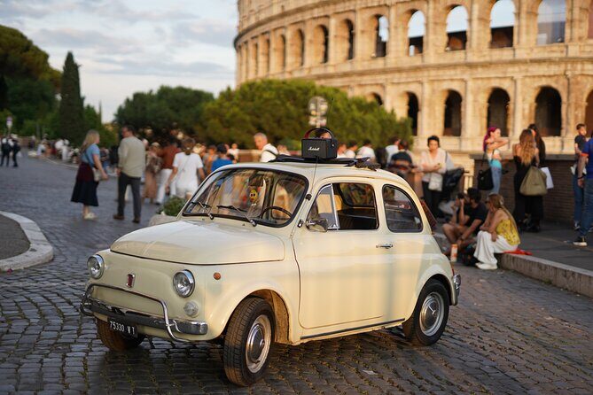 Fiat 500 Retro Car Tour with Professional Photoshoot - Authentic Feedback from Travelers