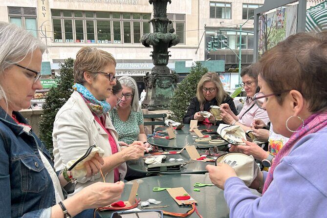 Fiber Arts Field Trip NYC Museum Lunch Embroidery Project - FAQ