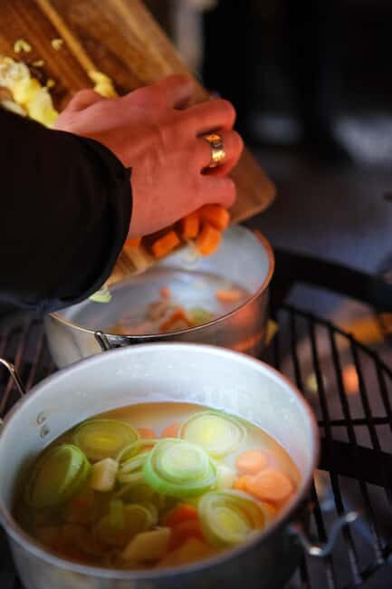Finnish Traditional Soup Workshop by the Forest (private) - The Experience: A Step-by-Step Look