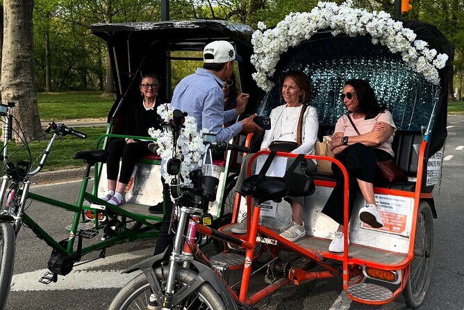 First Class Central Park Tour  Iconic Views & VIP Photo Moments - What to Expect from the Central Park Pedicab Tour