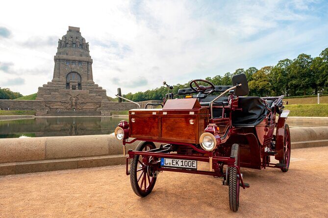 first electrical carriage in town - guided City Tours - Leipzig - Key Points