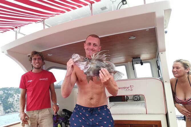 Fishing tour in Capri with lunch on board (semi-private) - A Closer Look at the Experience