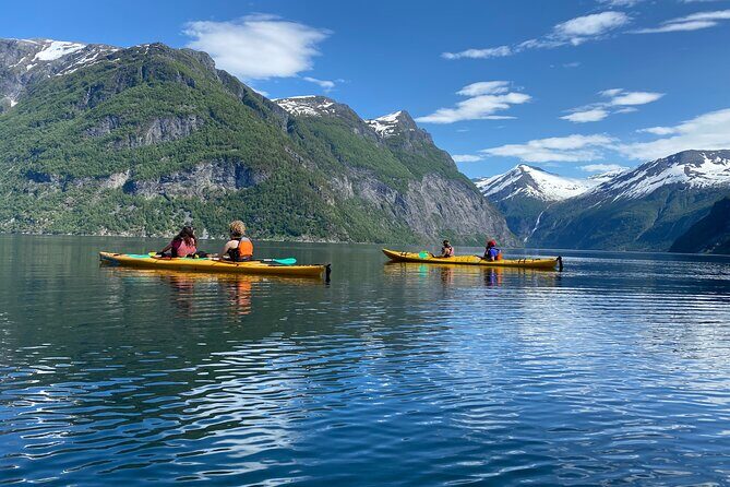 Fjord paddle in Hellesylt - Half Day Kayaking Tour - The Price and Value