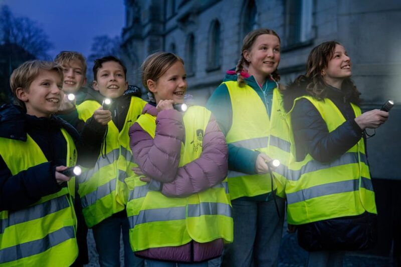 Flashlight tour for children/teenagers - The Itinerary in Detail