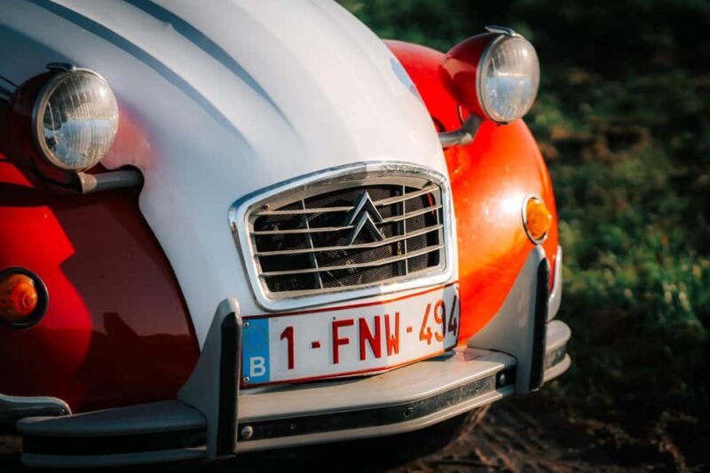 Flemish Ardennes: Vintage Citroën 2CV Rental - Key Points