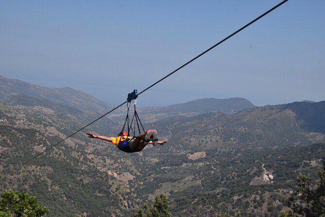 Flight with the Zipline Sicily in San Mauro Castelverde - The Experience: Safety, Scenery, and Company