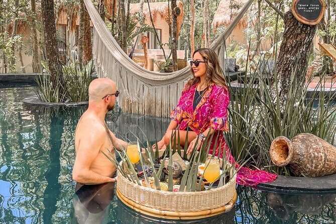 Floating breakfast in The Yellow Nest (near Dos Ojos cenote) - The Price and Value