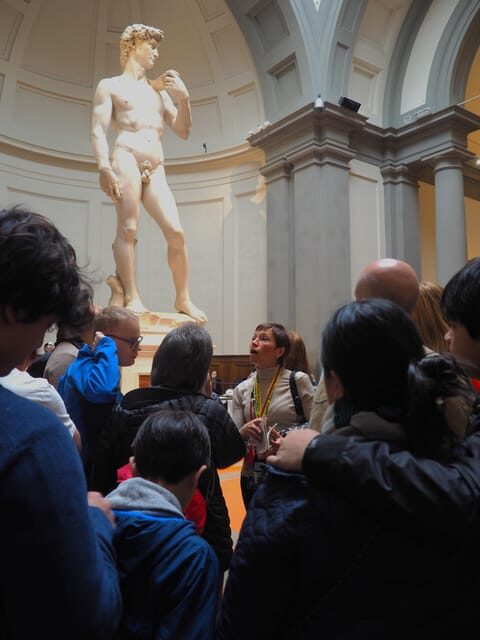 Florence: Accademia Ticket & Audio Guided Tour with Host - Key Points