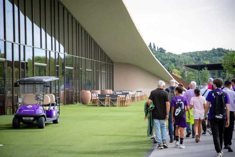 Florence: ACF Fiorentina Viola Park Guided Tour & Drink - The Itinerary: A Closer Look
