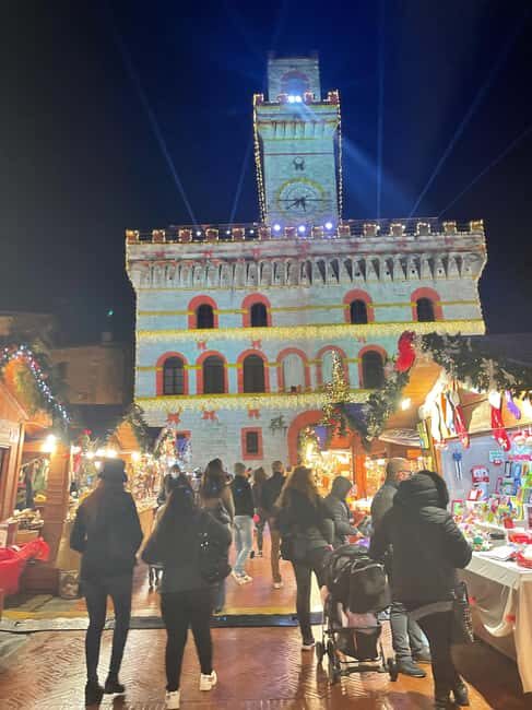 Florence: Arezzo & Montepulciano Christmas Markets Tour - Key Points