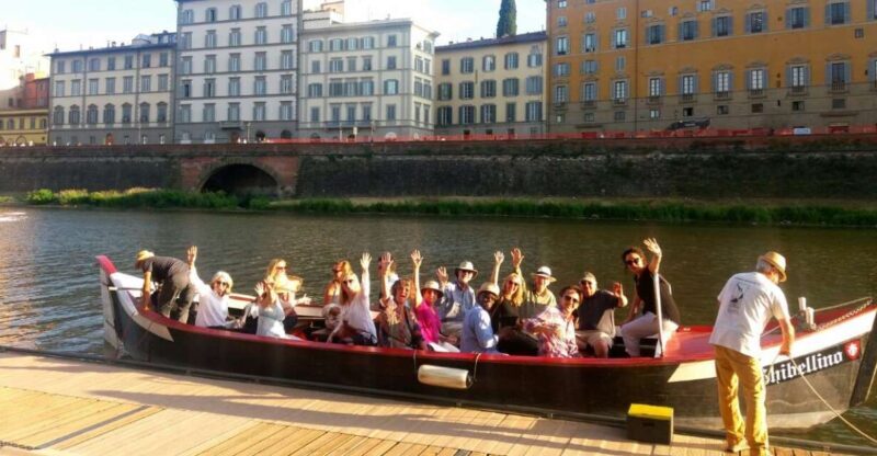 Florence: Authentic Barchetto River Cruise with Wine & Guide - Detailed Breakdown of the Experience