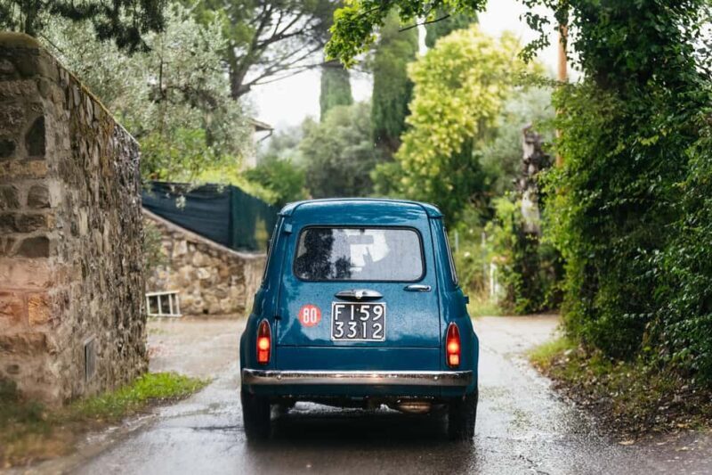 Florence: Countryside Vintage Fiat 500 Driving Tour - The Itinerary in Detail