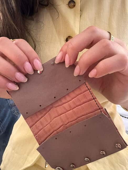 Florence: Leather Wallet-Making Workshop with Coffee - Who Will Love This Experience?