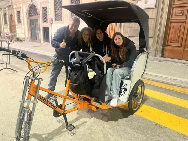 Florence: Local Food Tour on a Rickshaw - Key Points