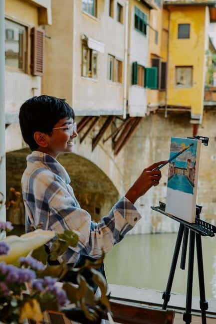 Florence: Paint&Wine with the view of Ponte Vecchio - Frequently Asked Questions