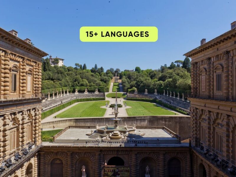 Florence: Pitti Palace and Boboli Gardens Ticket & eBook - The Extra Value of the eBooks