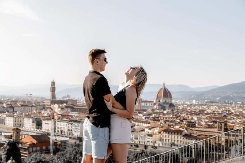 Florence: Private Photoshoot at Piazzale Michelangelo - Who Would Love This?