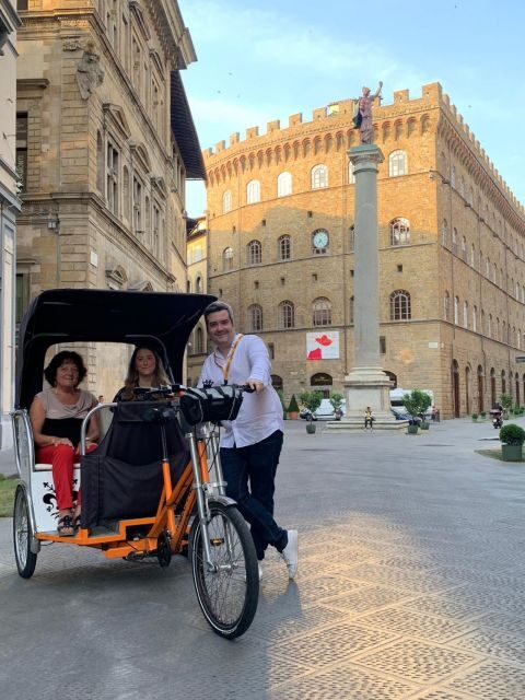 Florence: Private Transport by Rickshaw - Key Points