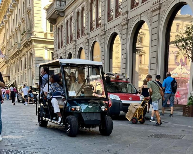 Florence to Fiesole golf cart tour:History & Panoramic views - FAQs