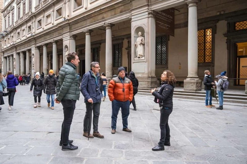 Florence: Uffizi & Accademia Small Group Walking with Guide - Key Points