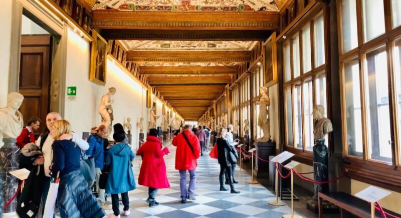 Florence: Uffizi Gallery Small-Group Guided Tour with Ticket - The Tour Itinerary in Detail