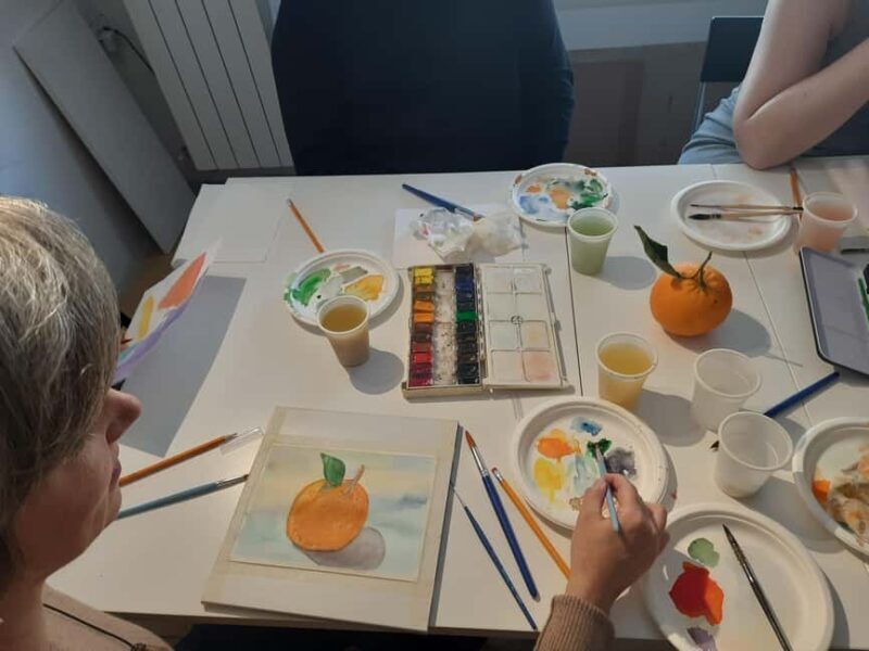 Florence: Watercolor painting class in a local Art Studio - The Sum Up