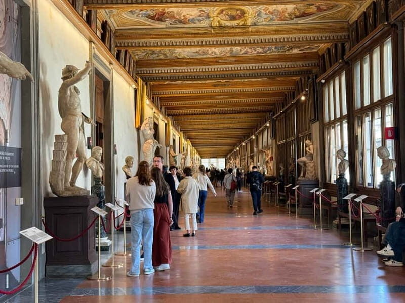 Florence:Uffizi Gallery Fast-Track Ticket + Agudio Guide APP - What to Expect from the Experience
