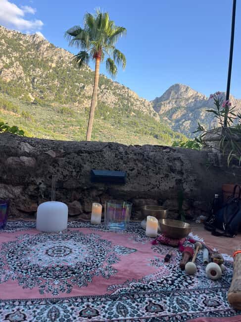Flow & Frequency in Fornalutx: Yoga / Pilates or Sound Bath - What Does the Itinerary Look Like?