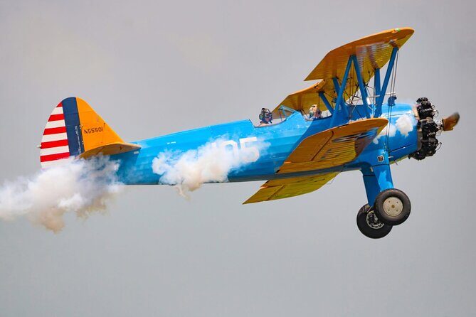 Fly A WWII Biplane Over Rockport - Who Will Love This Experience