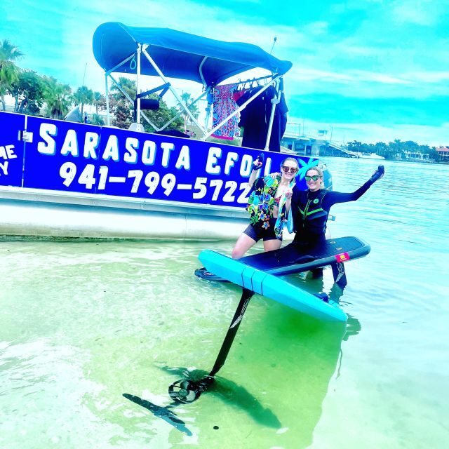 Fly Above Water, eFoil Adventure in Sarasota - Key Points