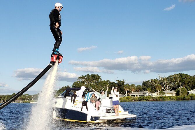 Flyboarding Adventure with 1 on 1 Coaching - The Transportation and Logistics