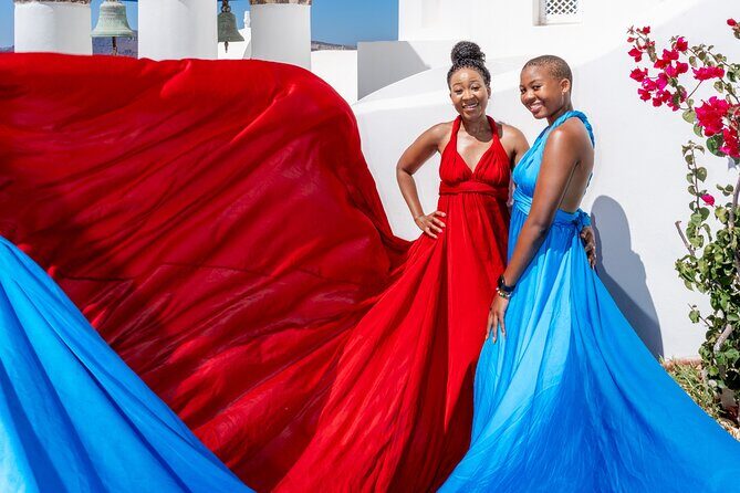 Flying Dress Experience - Santorini Photoshoot - Who Is This Best For?