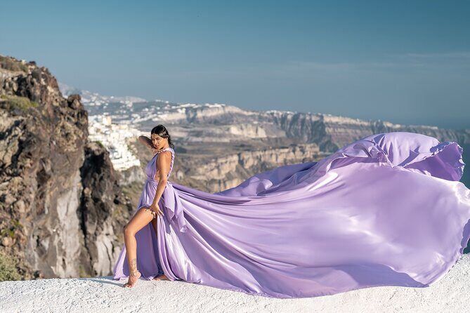 Flying Dress Photo © Photoshoot in Santorini: Express Package - FAQs