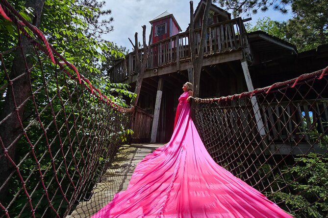 Flying Dress Photo Shoot in Madison WI - Practical Details and Considerations