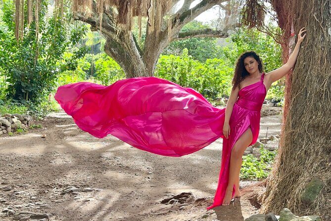 Flying Dress Photo Shoot in Maui - Authentic Perspectives from Guests