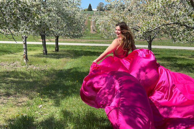 Flying Dress Photo Shoot in Traverse City - Discovering the Flying Dress Photo Shoot in Traverse City