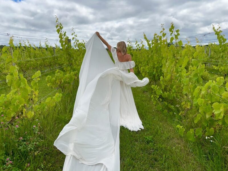 Flying Dress Photo Shoot Traverse City & Surrounding Areas - The Photos and Delivery