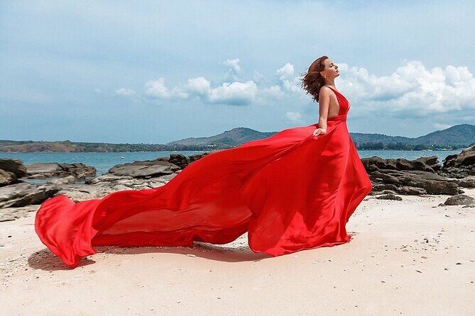 Flying Dress Photoshoot in Kauai - Dress Options and Rental Details
