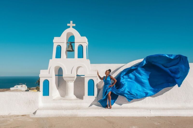 Flying Dress Santorini Photoshoot - FAQs