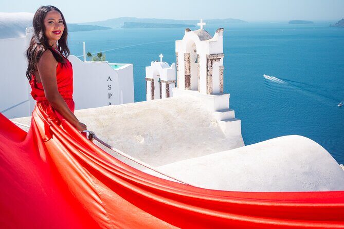 Flying Dress Santorini Photoshoot - What to Expect from the Flying Dress Photoshoot