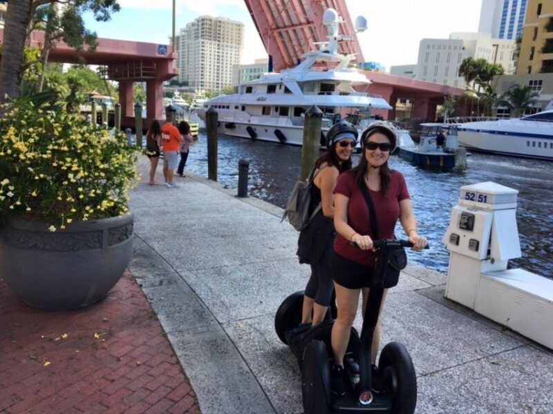Fort Lauderdale: Famous Yachts and Mansions Segway Tour - The Yachts, Mansions, and the Luxury Lifestyle