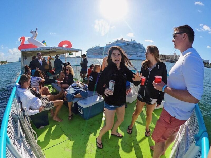 Fort Lauderdale: Scenic Boat Trip w/ Swim Stop & Inflatables - FAQ