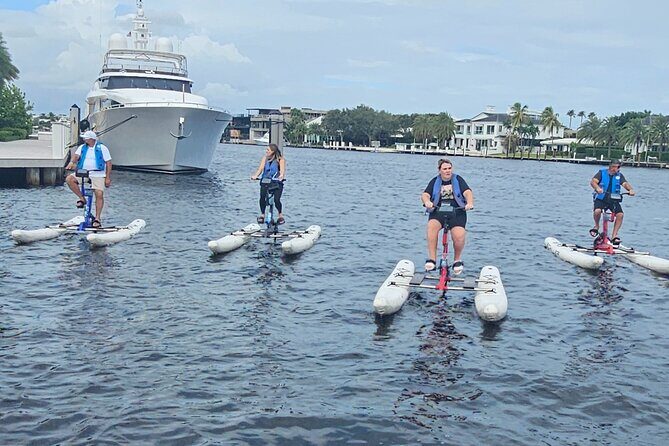 Fort Lauderdale Water Bike Guided Tour - Key Points