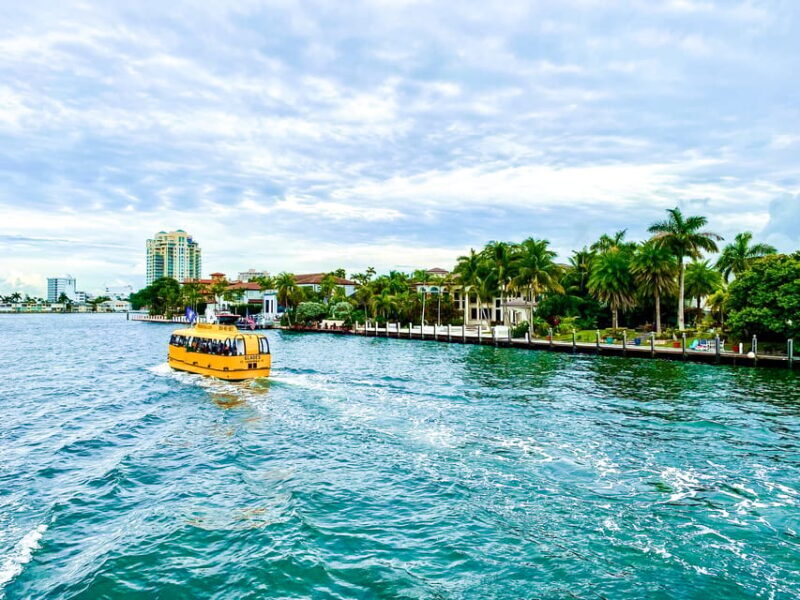 Fort Lauderdale: Water Taxi All-Day Pass - In The Sum Up