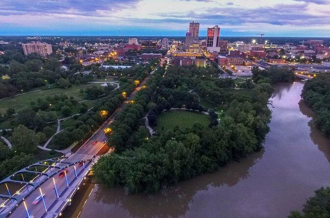 Fort Wayne Art Walk Color Coated Mural Maze - The Sum Up