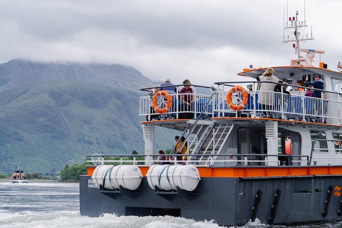 Fort William Seal Island Cruise - Passing the Caledonian Canal Entrance (Old Engineering, Still Relevant)