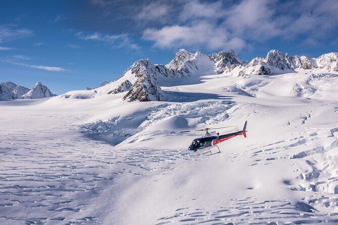 Fox Glacier: Twin Glacier Helicopter Flight with Snow Landing - The Experience from the Reviews